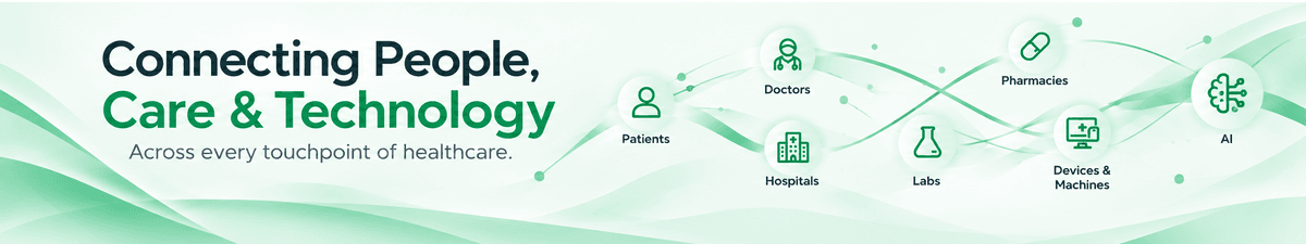 Connecting people, care and technology across every touchpoint of healthcare.